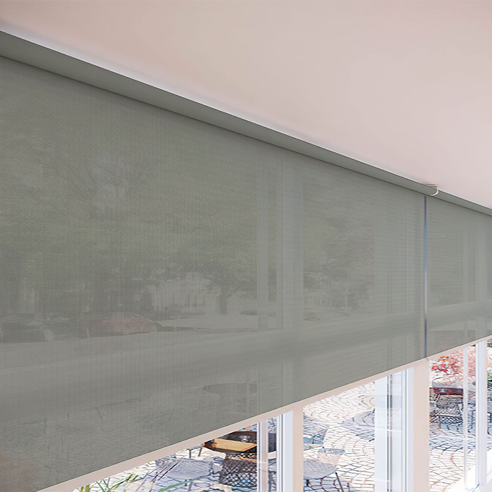 Silent Gliss Roller Blind System gallery detail image