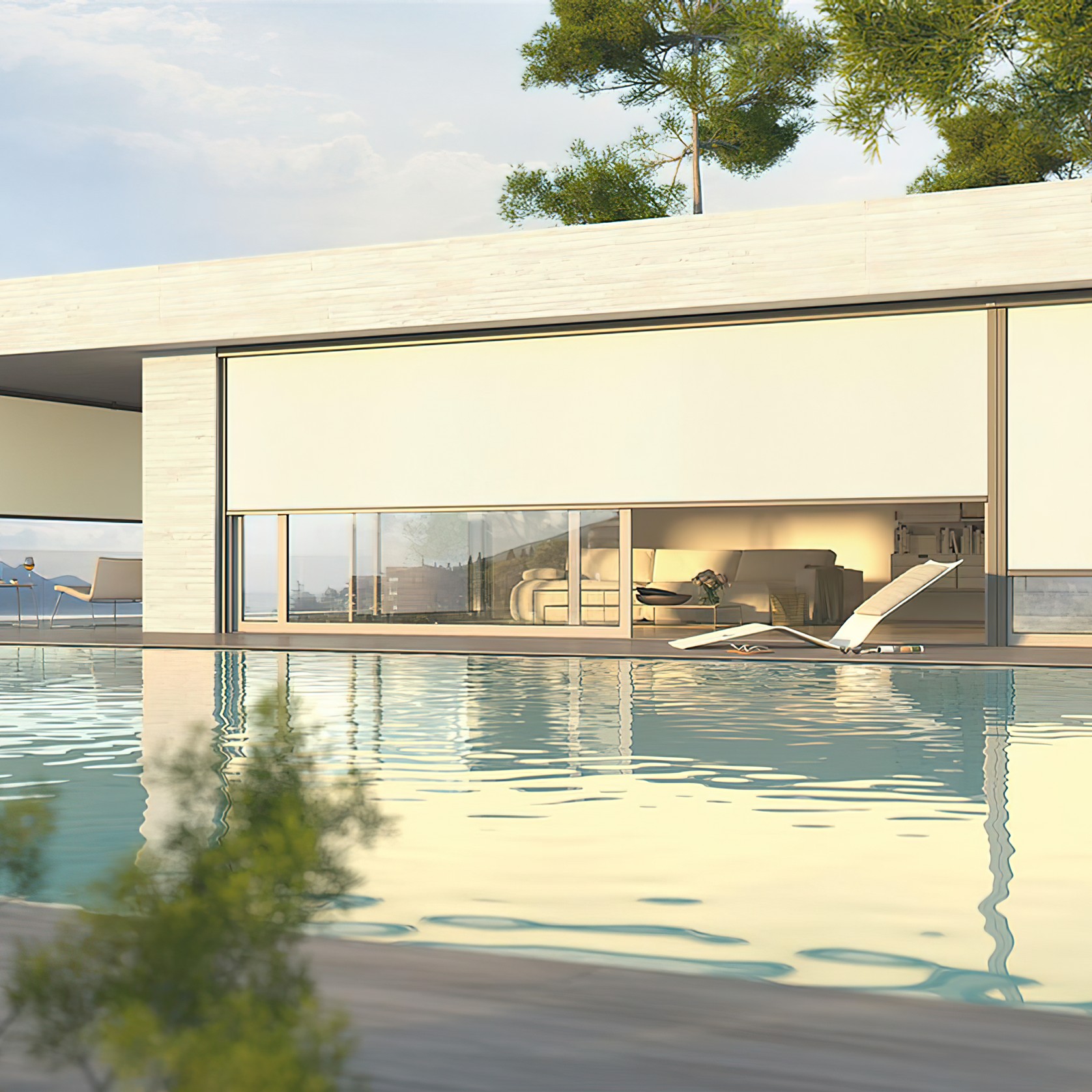 Weinor VertiTex II Exterior Roller Blind gallery detail image