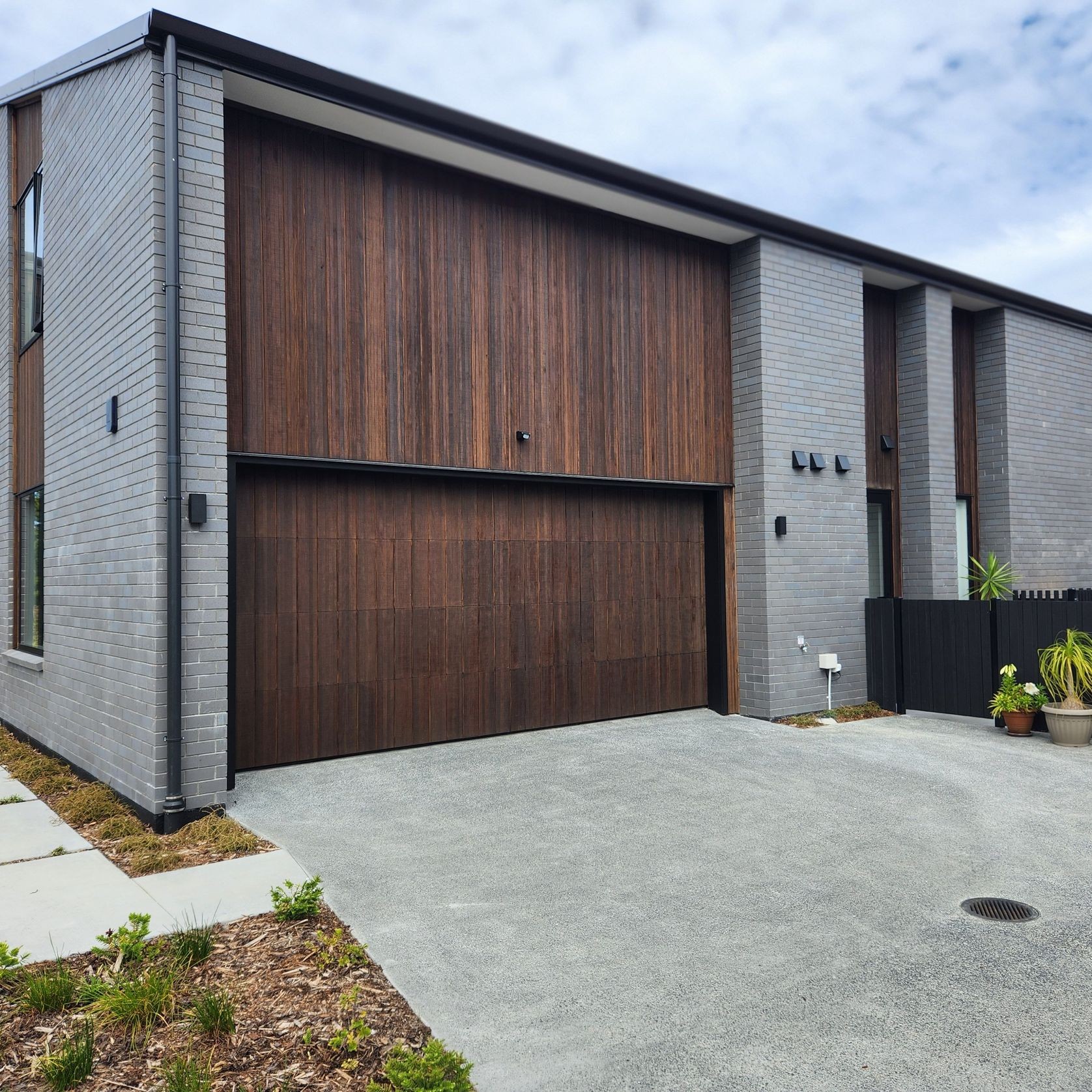 Cedar Sectional Garage Door gallery detail image