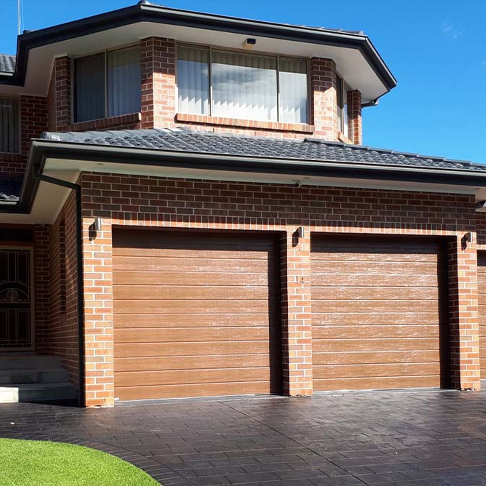 Colorbond® Garage Doors | Timber Look gallery detail image