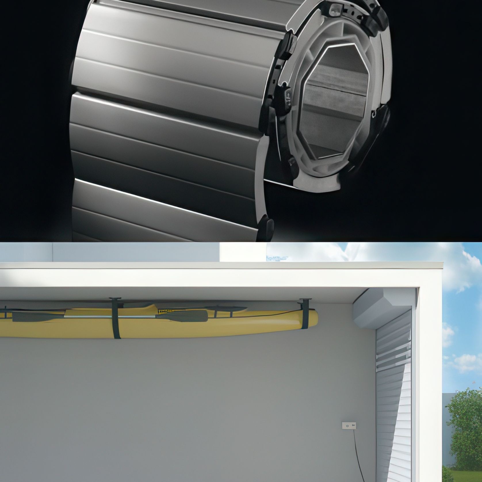 Aluminium Roller Garage Door gallery detail image
