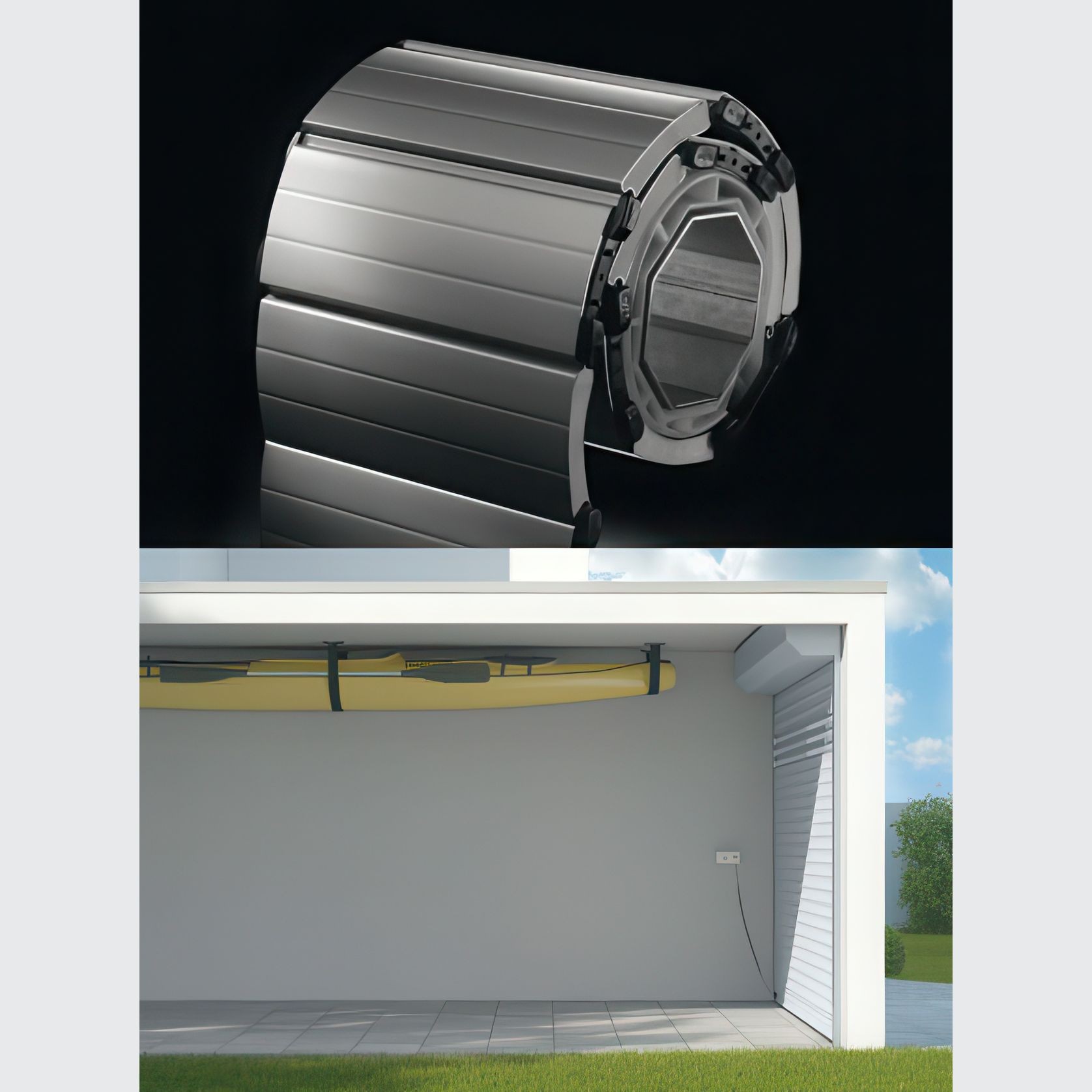 Aluminium Roller Garage Door gallery detail image