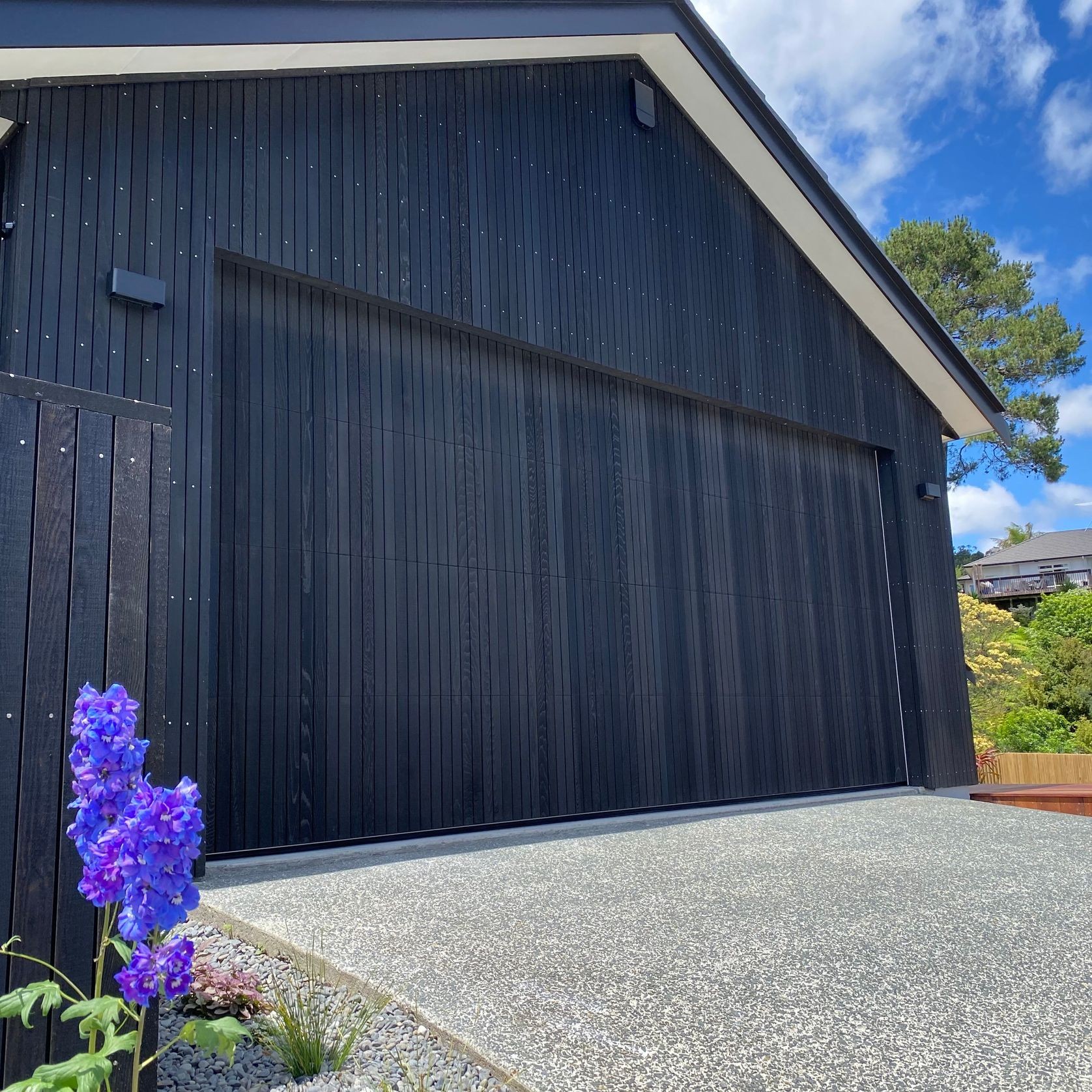 Cedar Sectional Garage Door gallery detail image