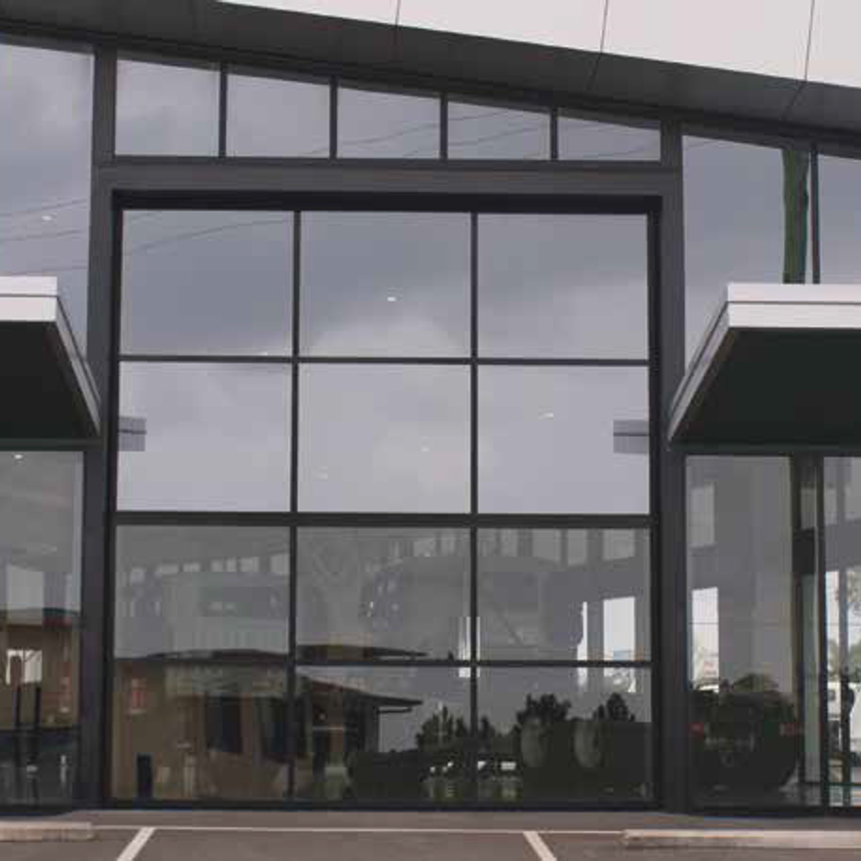 SC3000 Foldaway Counterweight Balanced Door | Counterweight Doors gallery detail image