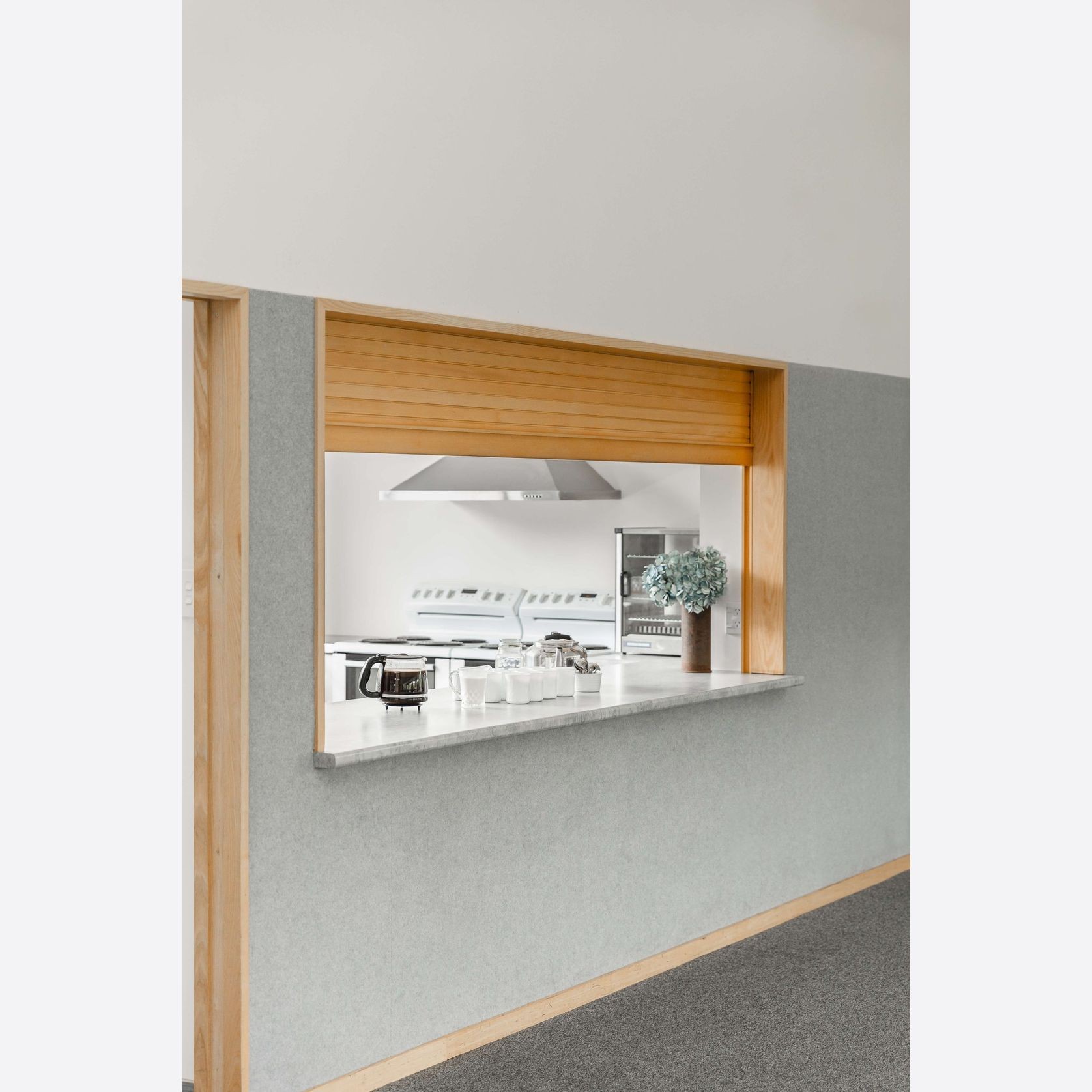 Sage Commercial Servery Doors - Cedar gallery detail image