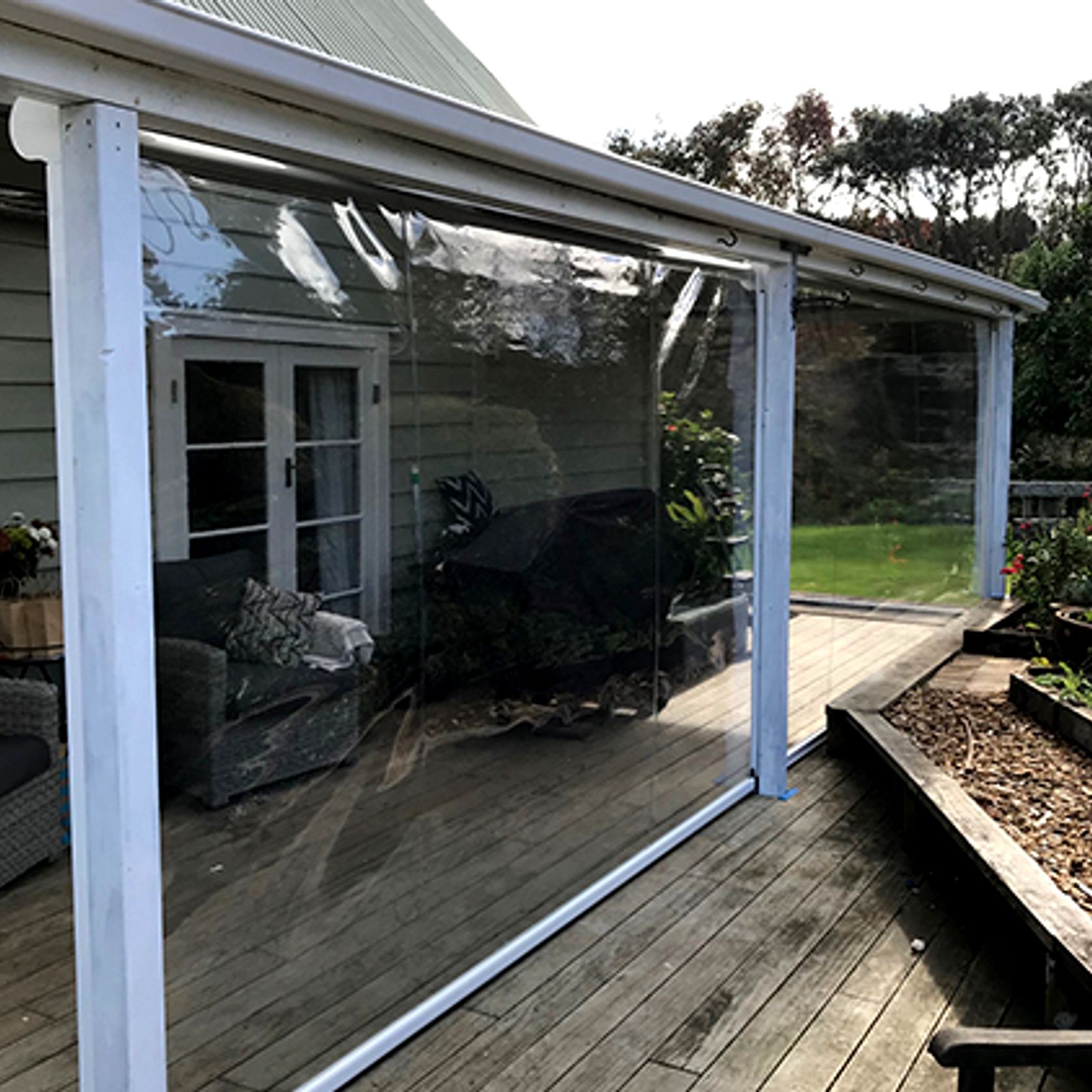 Outdoor  Pergo Trak Blinds gallery detail image