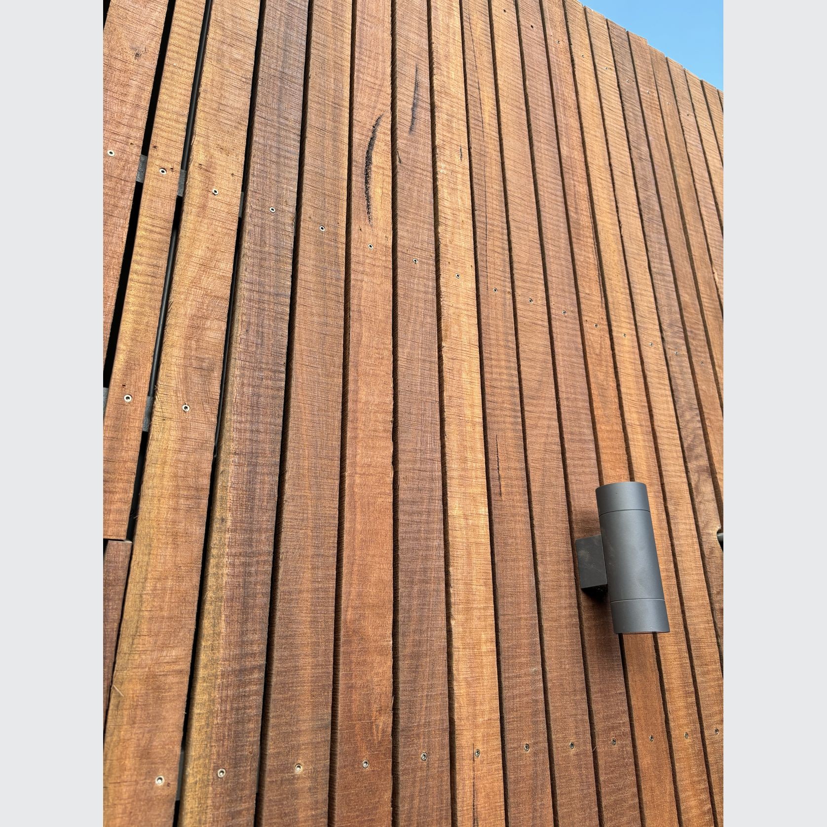 Hardwood Vertical Shiplap Cladding System gallery detail image