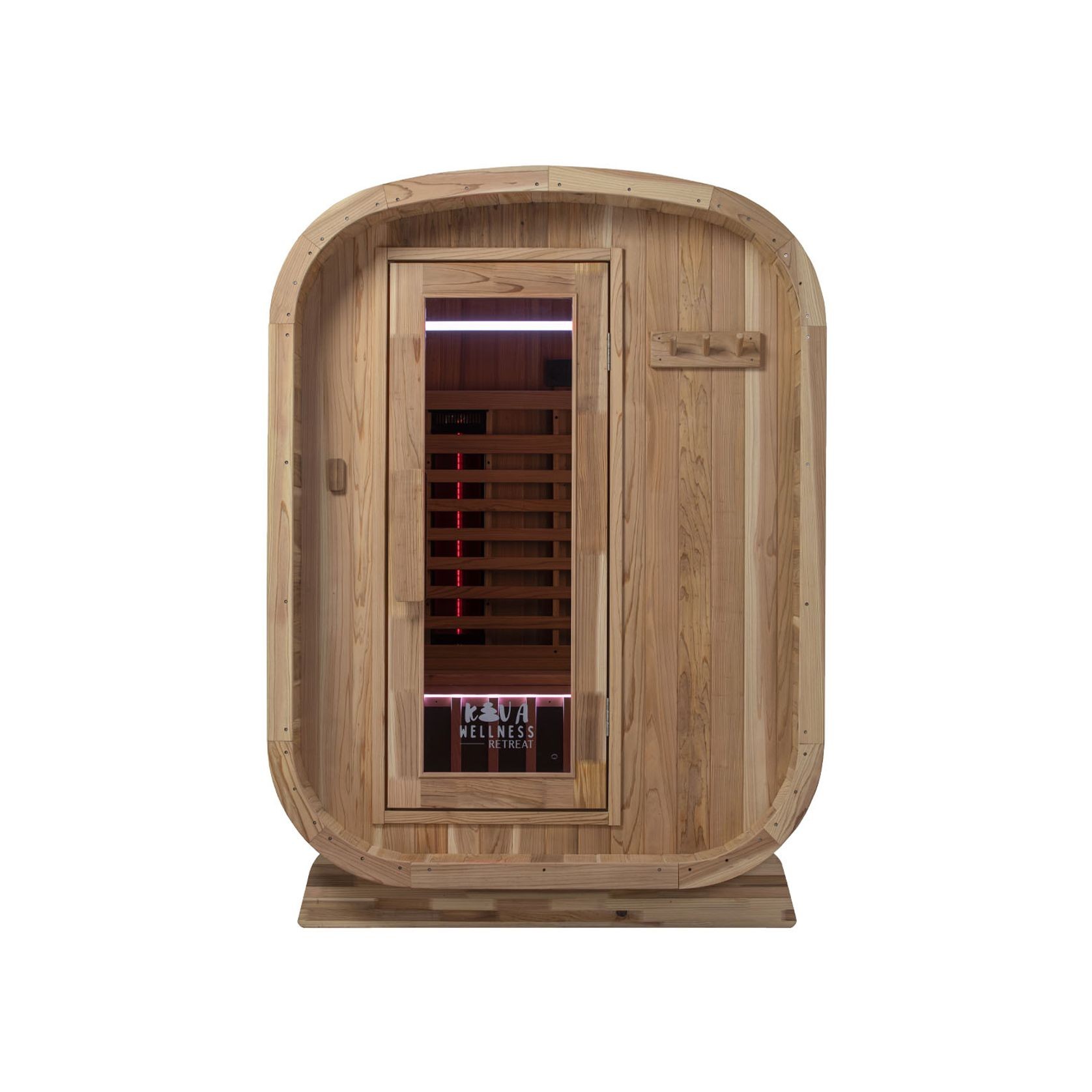 Retreat 2 Person Outdoor Infrared Sauna gallery detail image