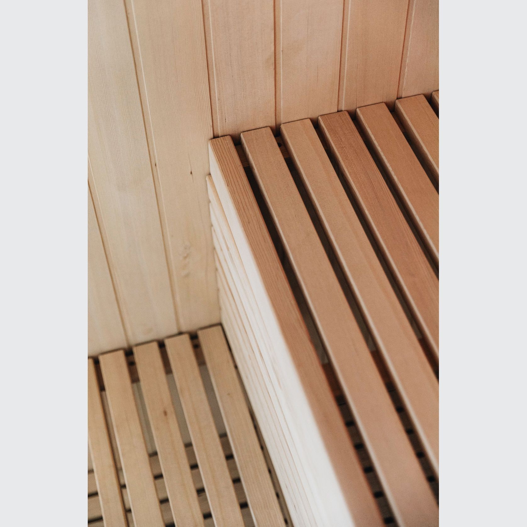Kiva Reset™ 3 Person Traditional Double Tier Sauna gallery detail image