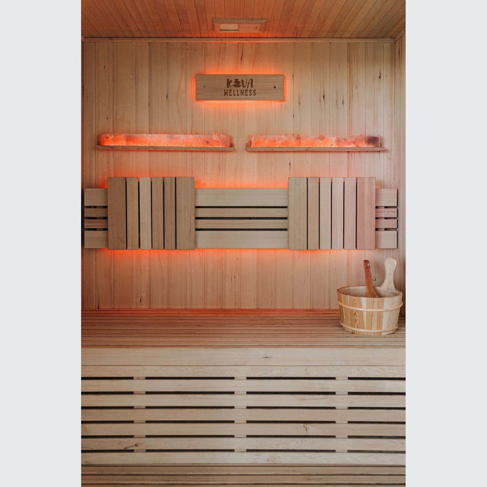 Kiva Reset™ 3 Person Traditional Double Tier Sauna gallery detail image