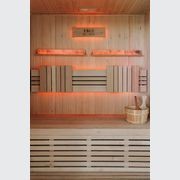 Kiva Reset™ 3 Person Traditional Double Tier Sauna gallery detail image