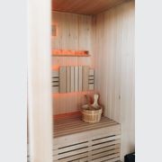 Kiva Reset™ 3 Person Traditional Double Tier Sauna gallery detail image