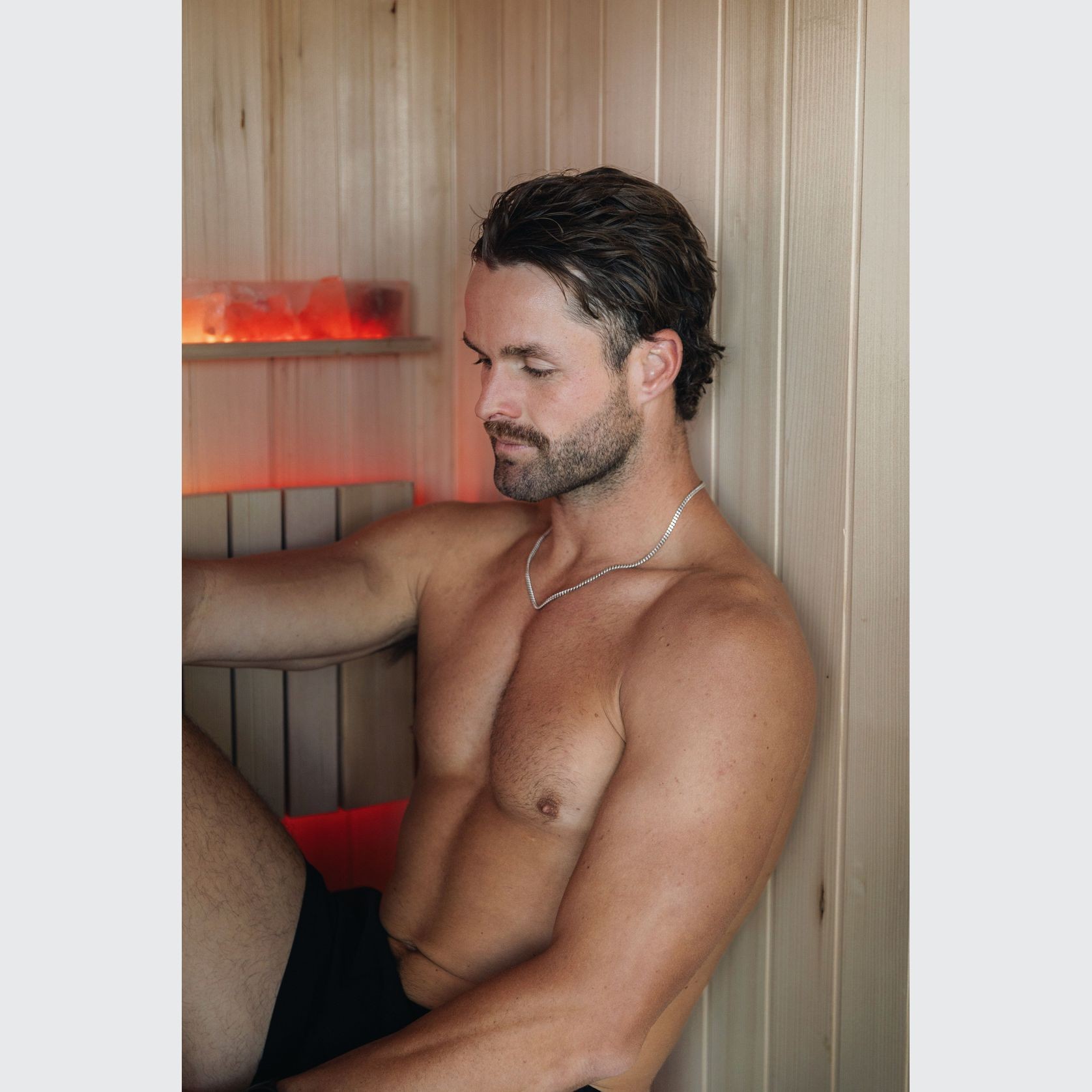 Kiva Reset™ 3 Person Traditional Double Tier Sauna gallery detail image