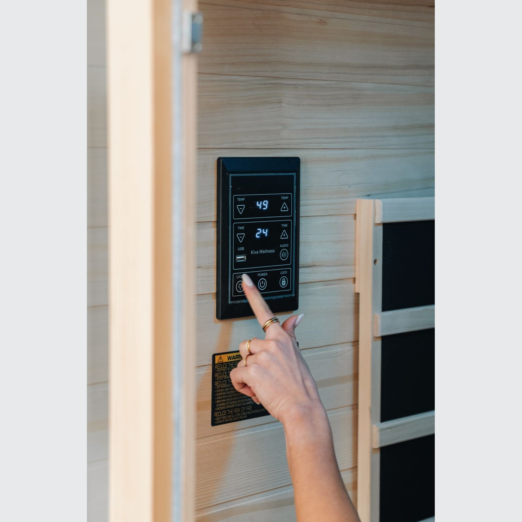 Rise Far-Infrared Sauna 2 Person gallery detail image