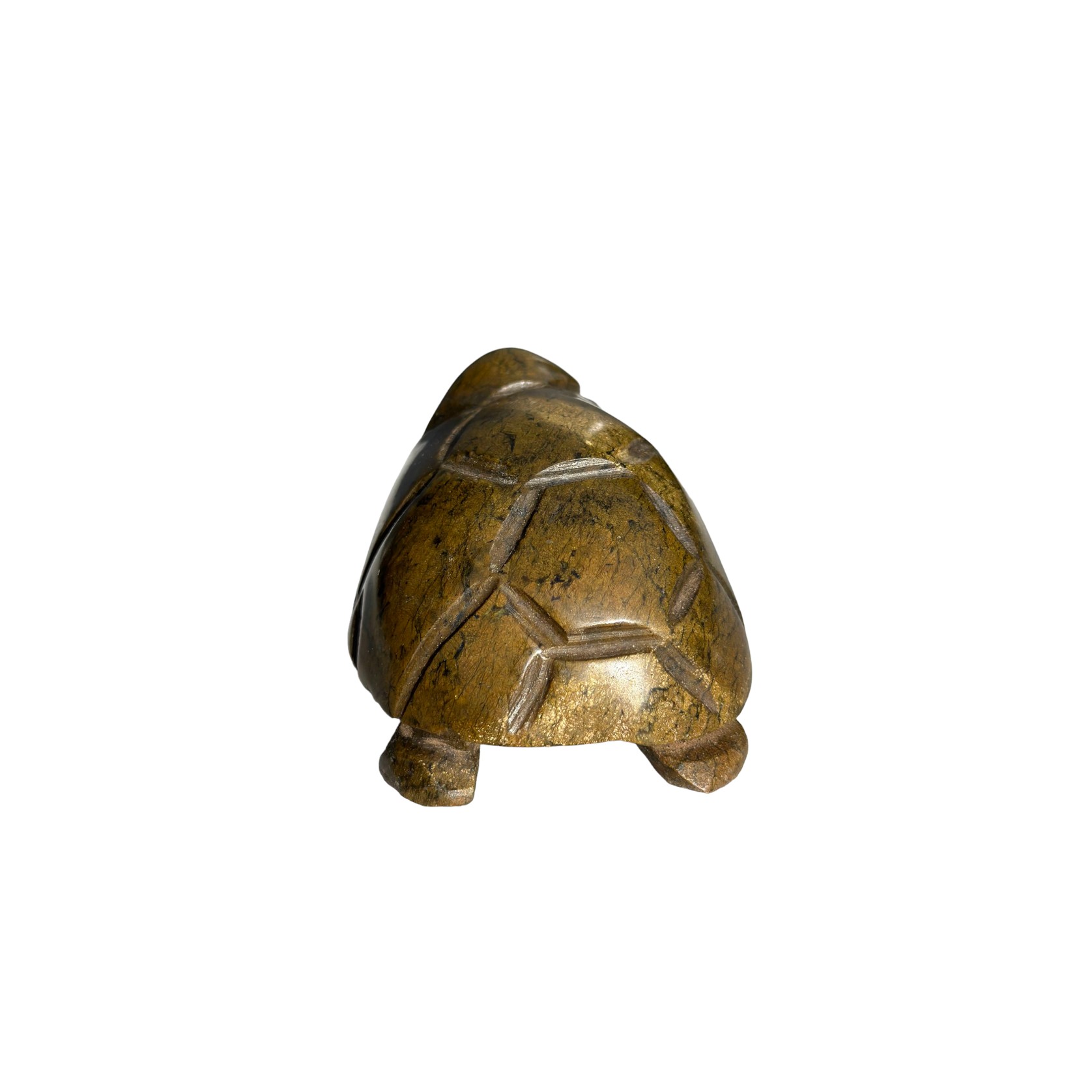 Kamba Tortoise Brown Sculpture gallery detail image