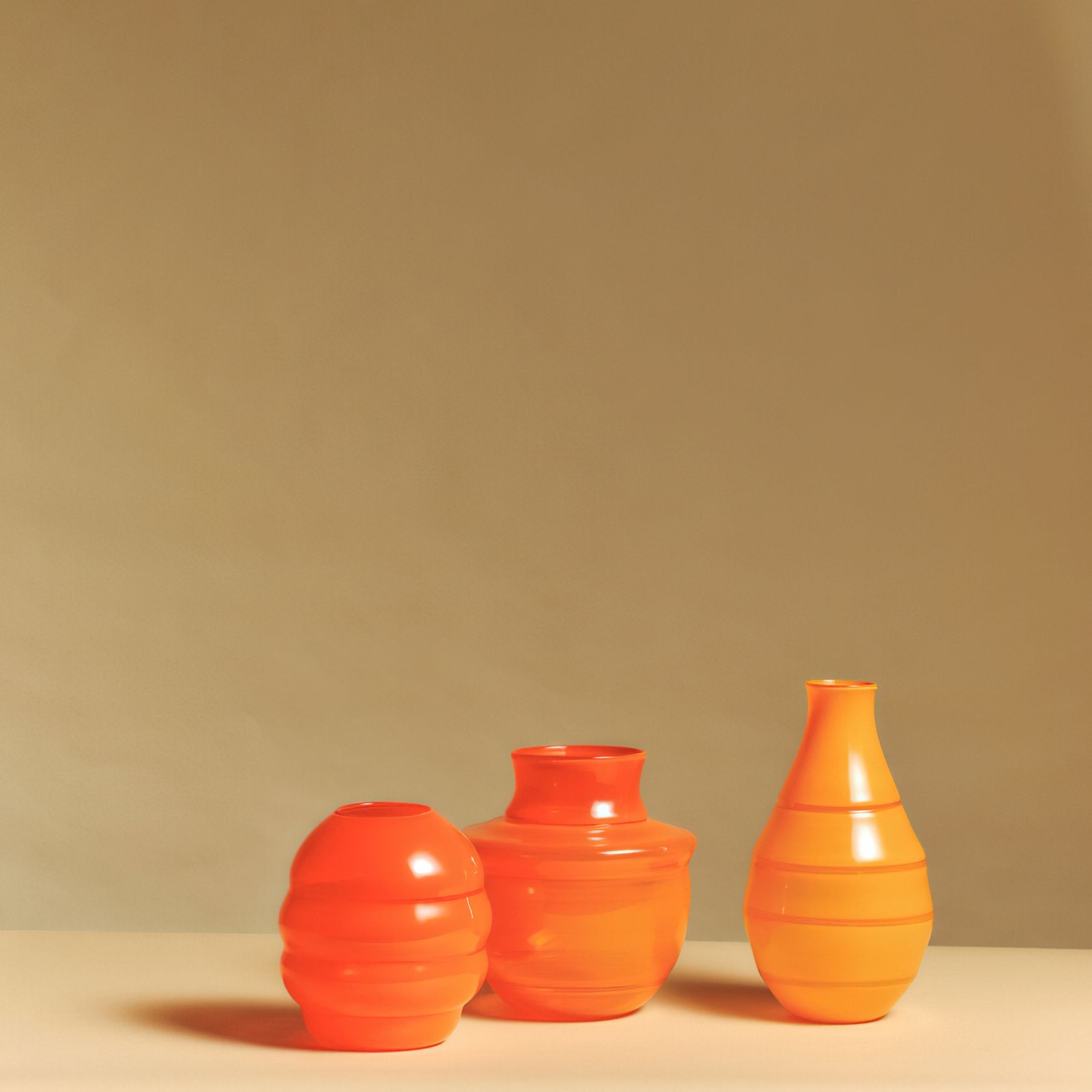 Seamed Pot | Tangerine gallery detail image