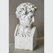 Plaster Bust of Giuliano de Medici, Michelangelo gallery detail image