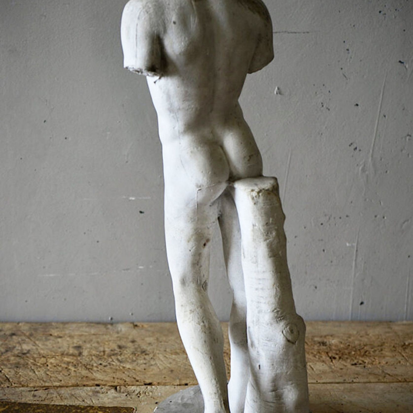 French Plaster Roman Statue of Antinus gallery detail image