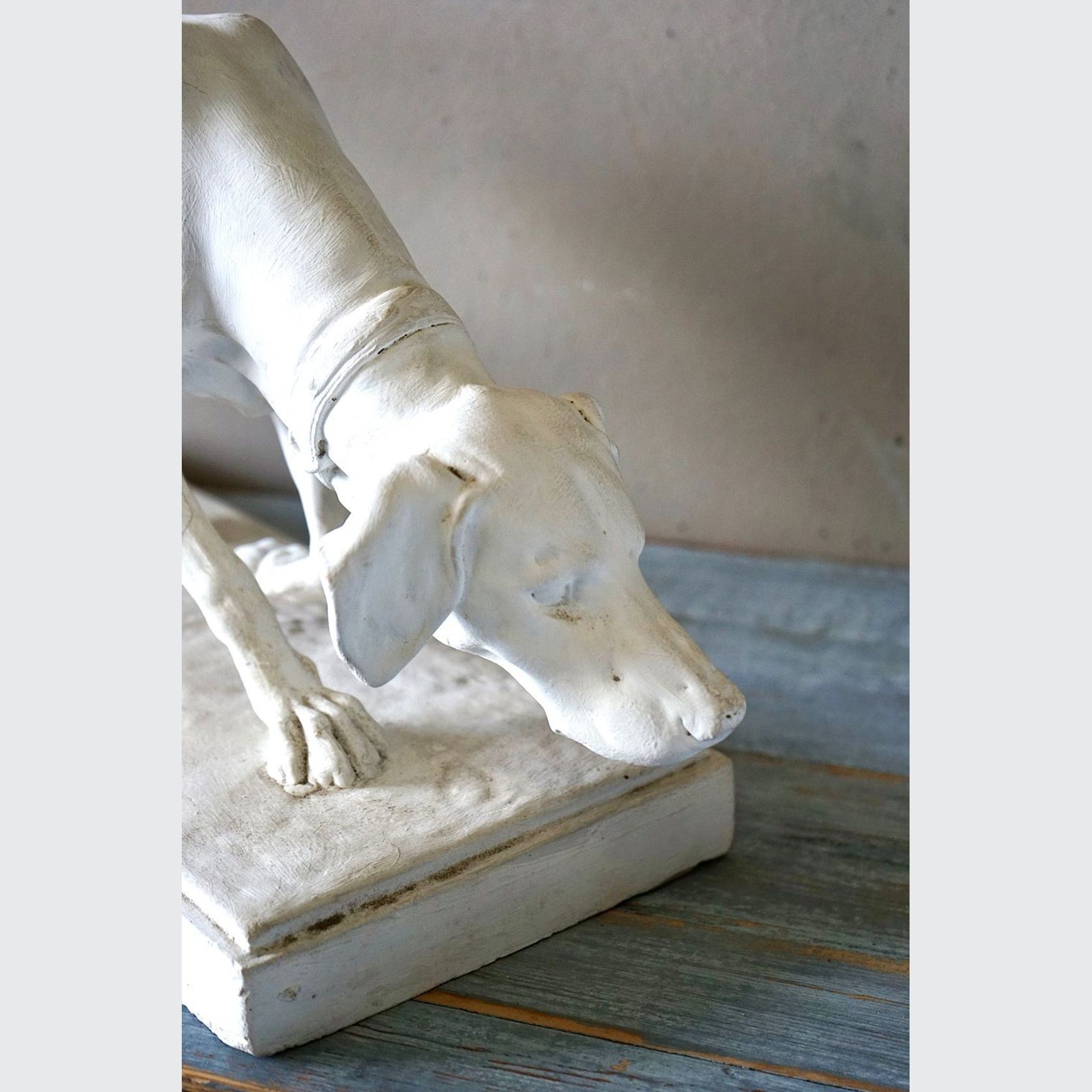 Antique French Dog Statue gallery detail image