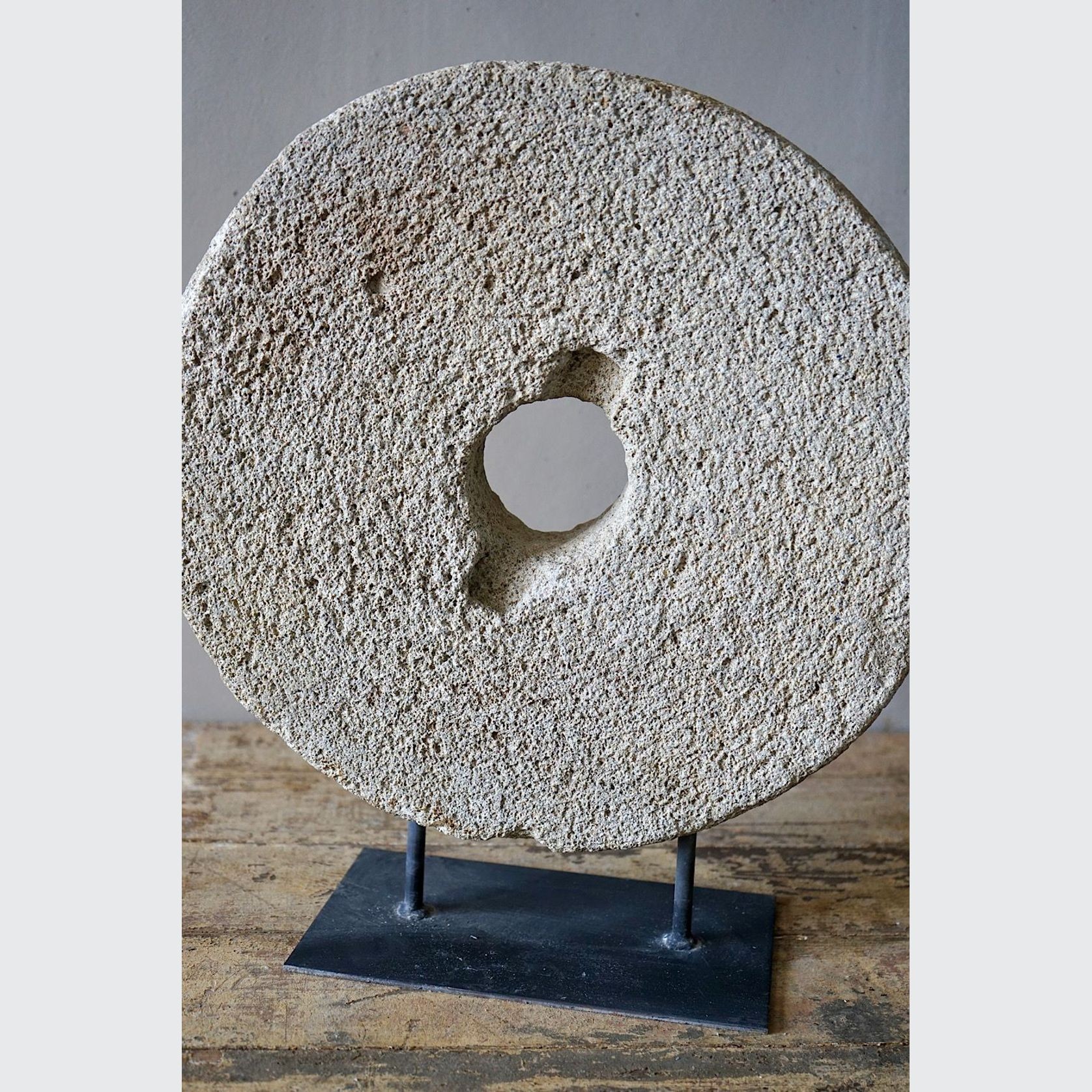 Antique Mounted Millstone gallery detail image