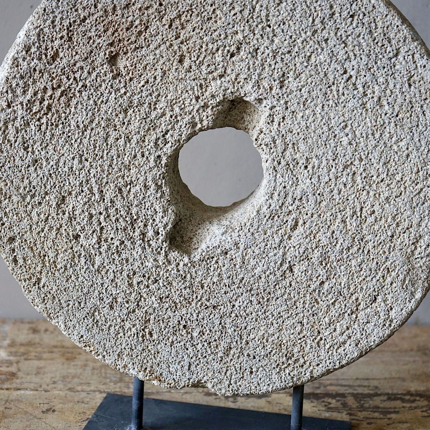 Antique Mounted Millstone gallery detail image