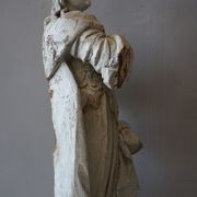 Antique French Carved Statue of a Saint gallery detail image