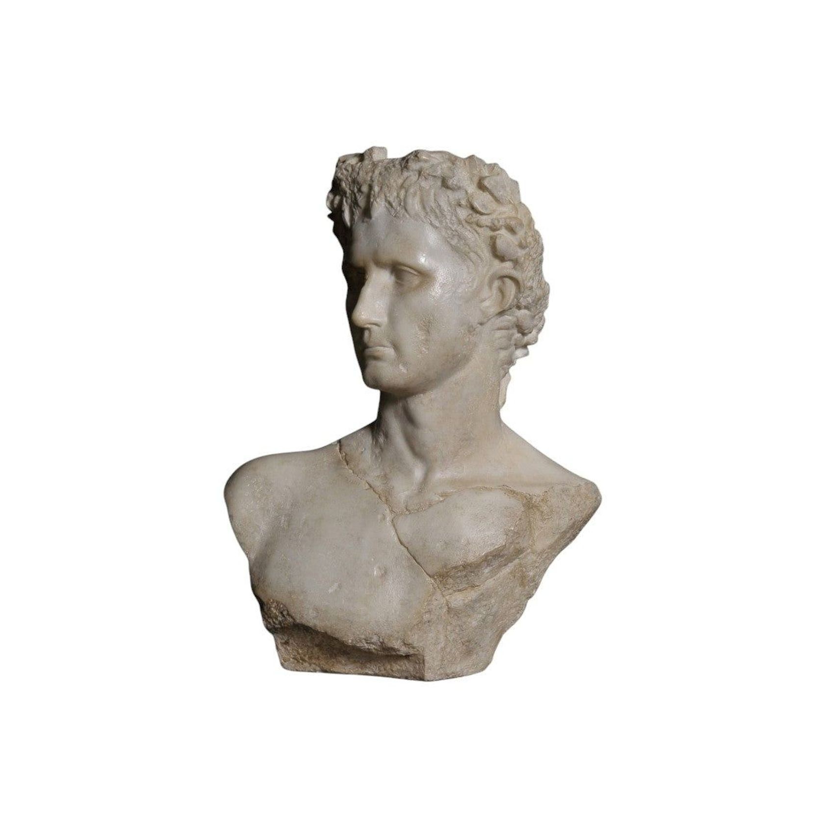 Augustus Emperor - Roman Louvre gallery detail image