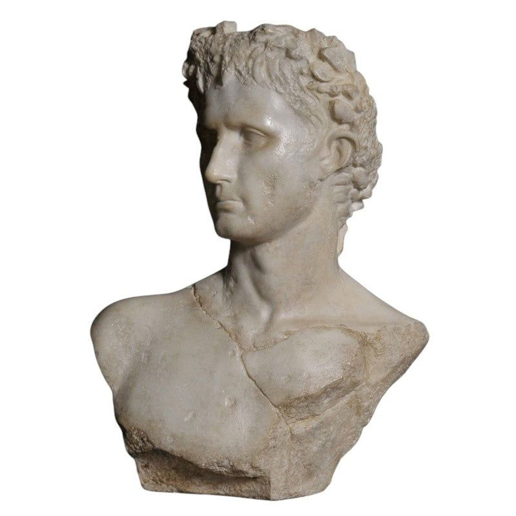 Augustus Emperor - Roman Louvre gallery detail image