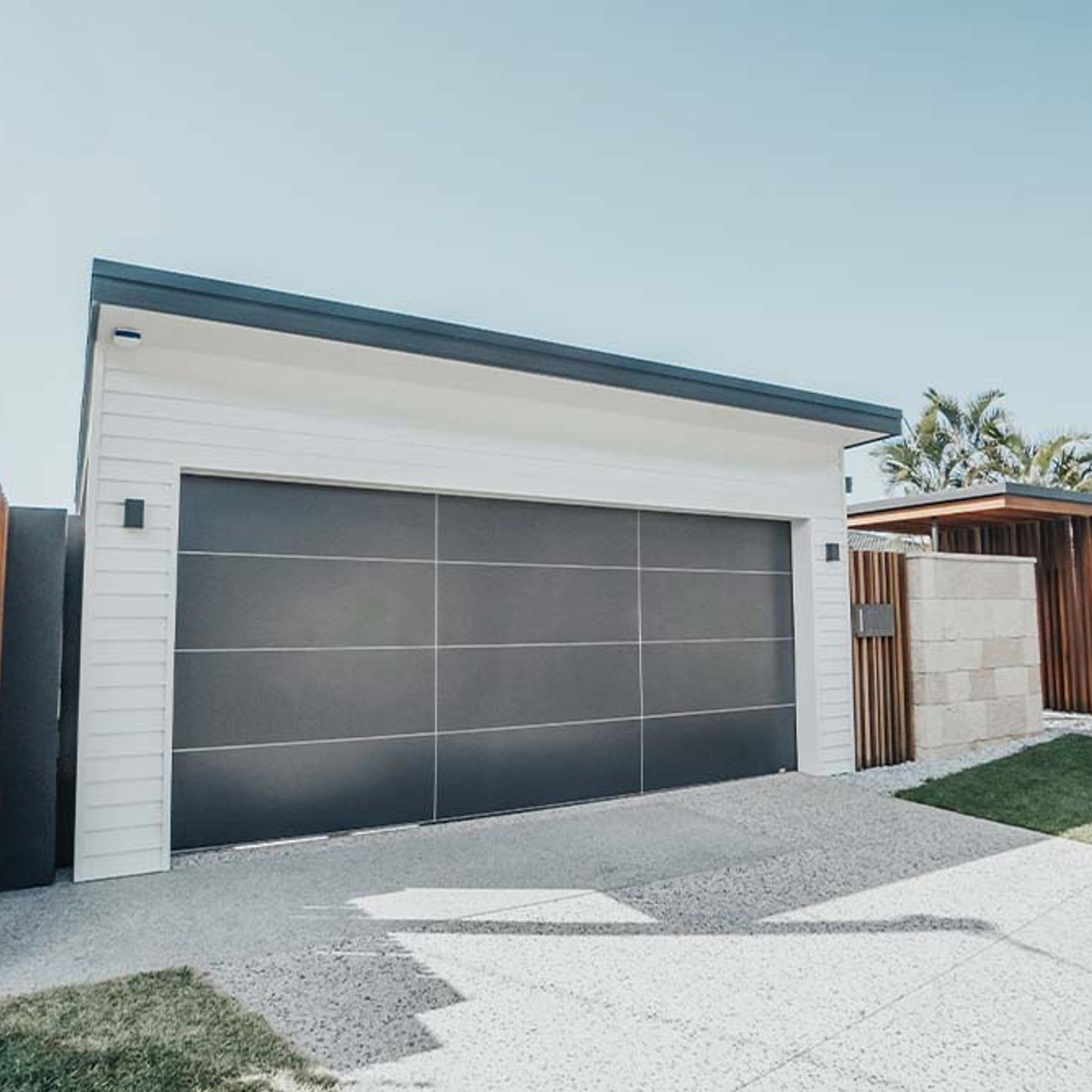 Aluminium Composite Garage Doors | Custom Collection Doors gallery detail image