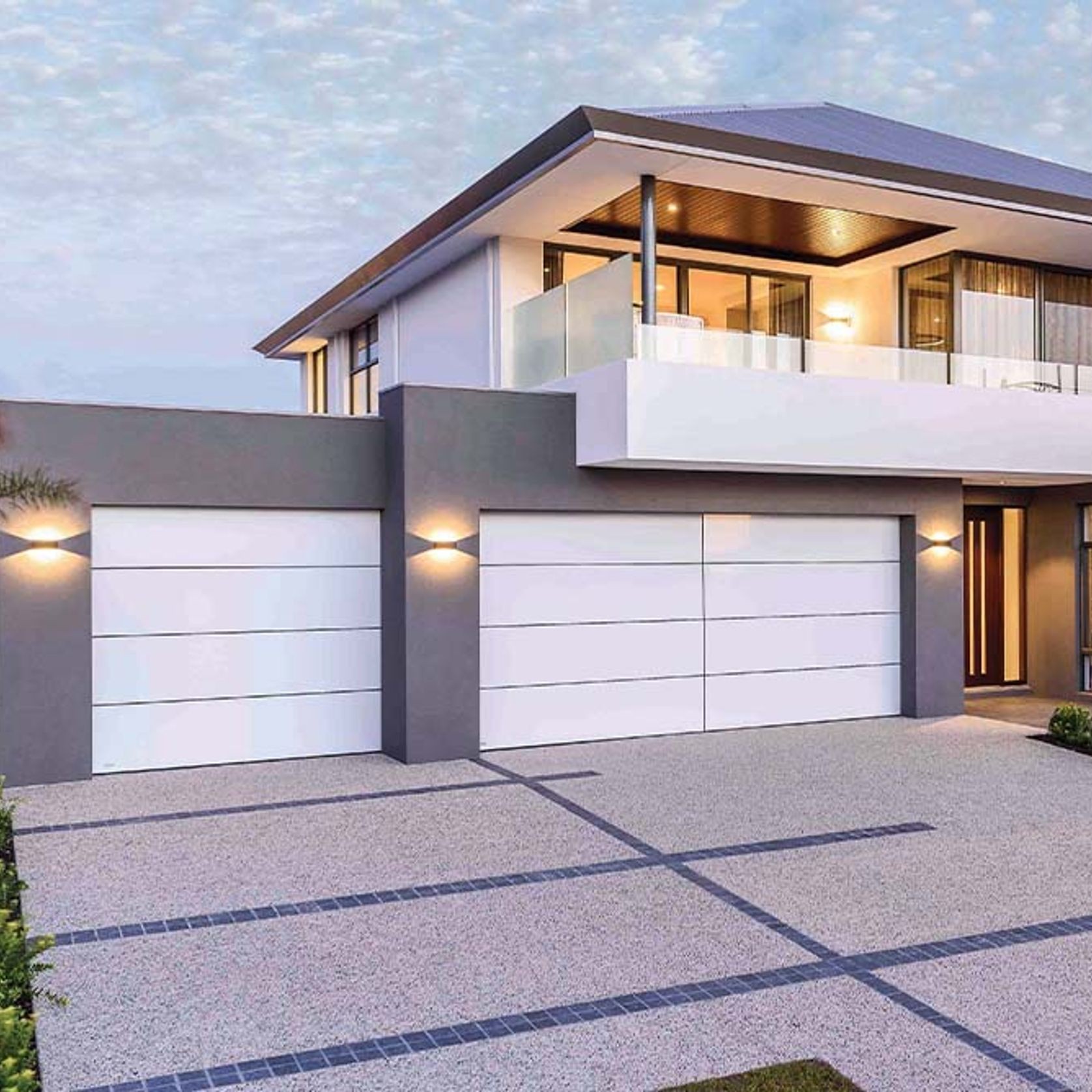 Aluminium Composite Garage Doors | Custom Collection Doors gallery detail image