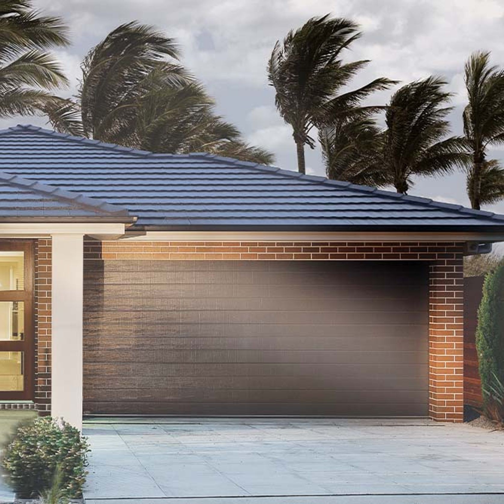 Wind Brace Sectional Garage Doors | Cyclone Doors gallery detail image