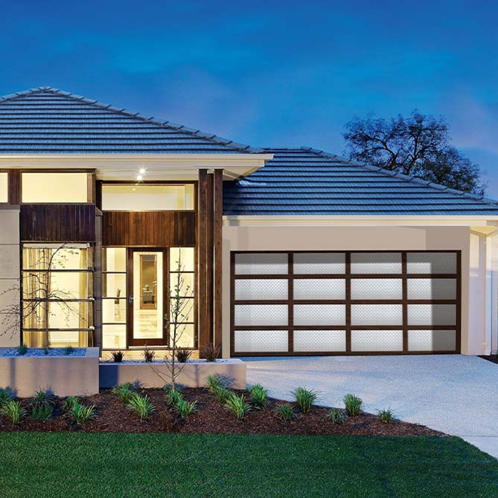Aluminium Bar Treadplate Garage Doors | Custom Collection Doors gallery detail image
