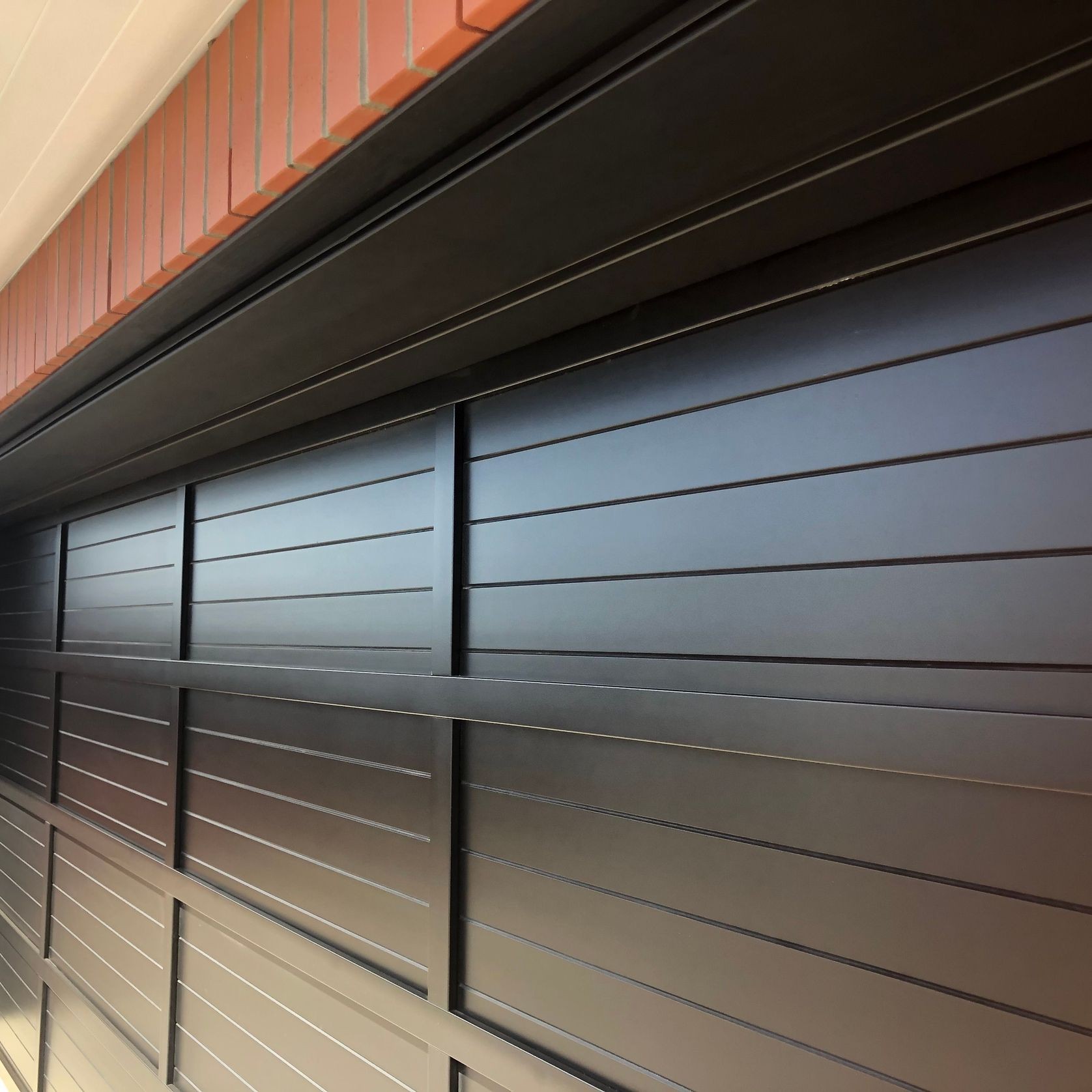 Custom Batten Aluminium Garage Door gallery detail image