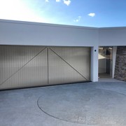 Custom Batten Aluminium Garage Door gallery detail image