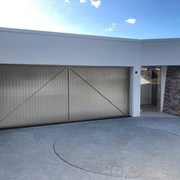 Custom Batten Aluminium Garage Door gallery detail image
