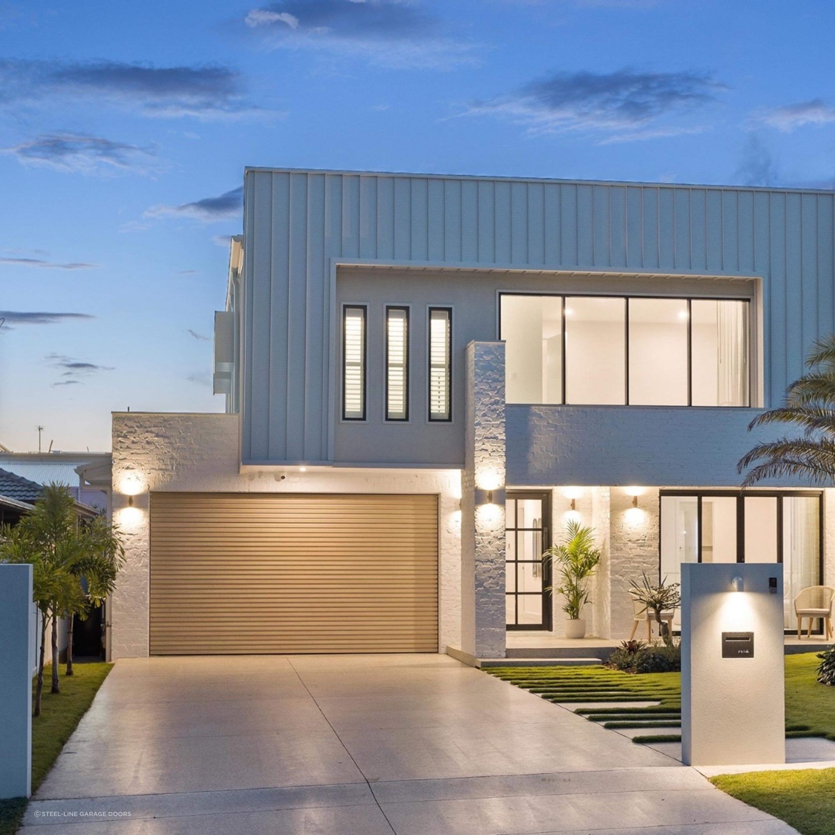 Batten Sectional Garage Door gallery detail image