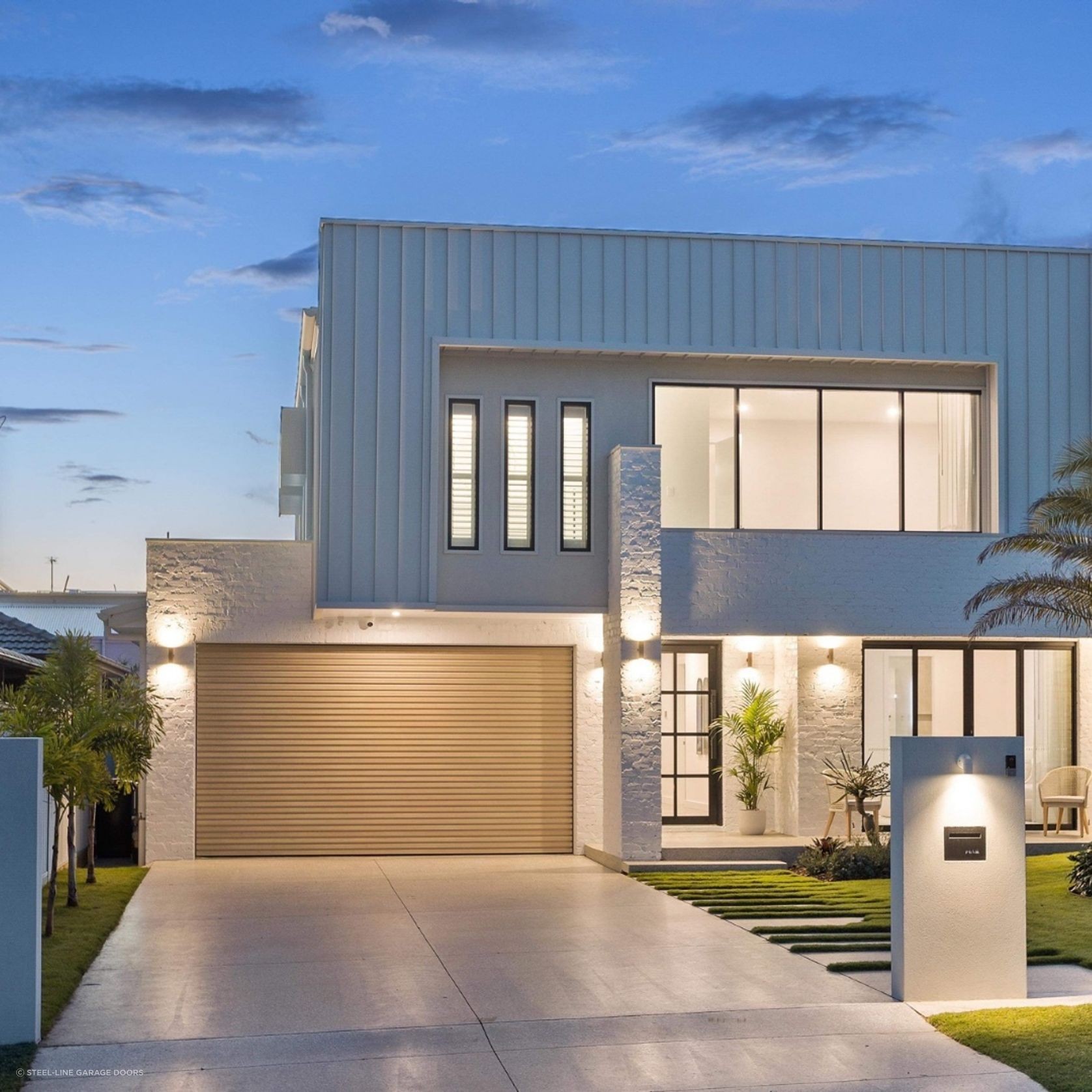 Batten Sectional Garage Door gallery detail image
