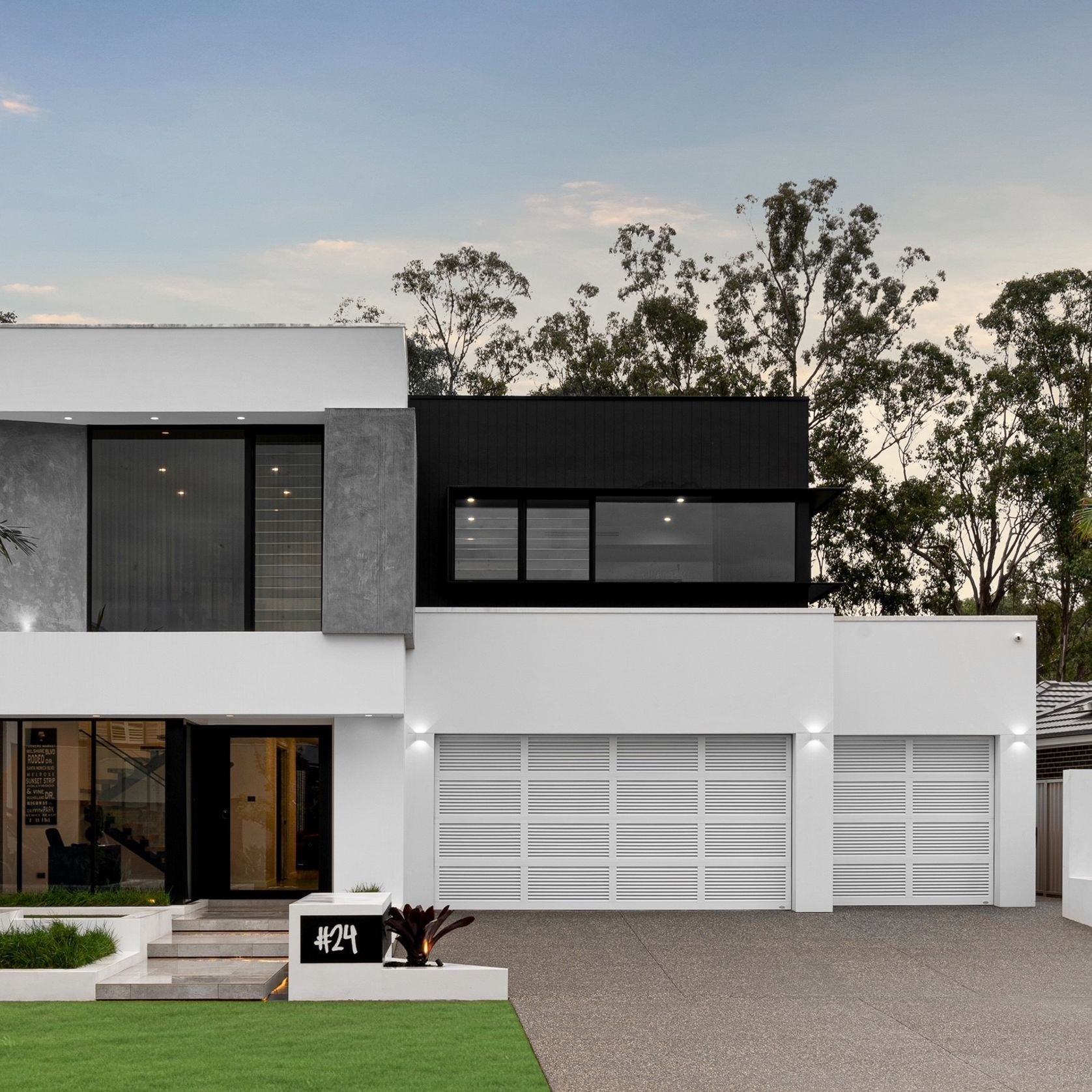 Aluminium Louvre Garage Doors | Specialty Doors gallery detail image