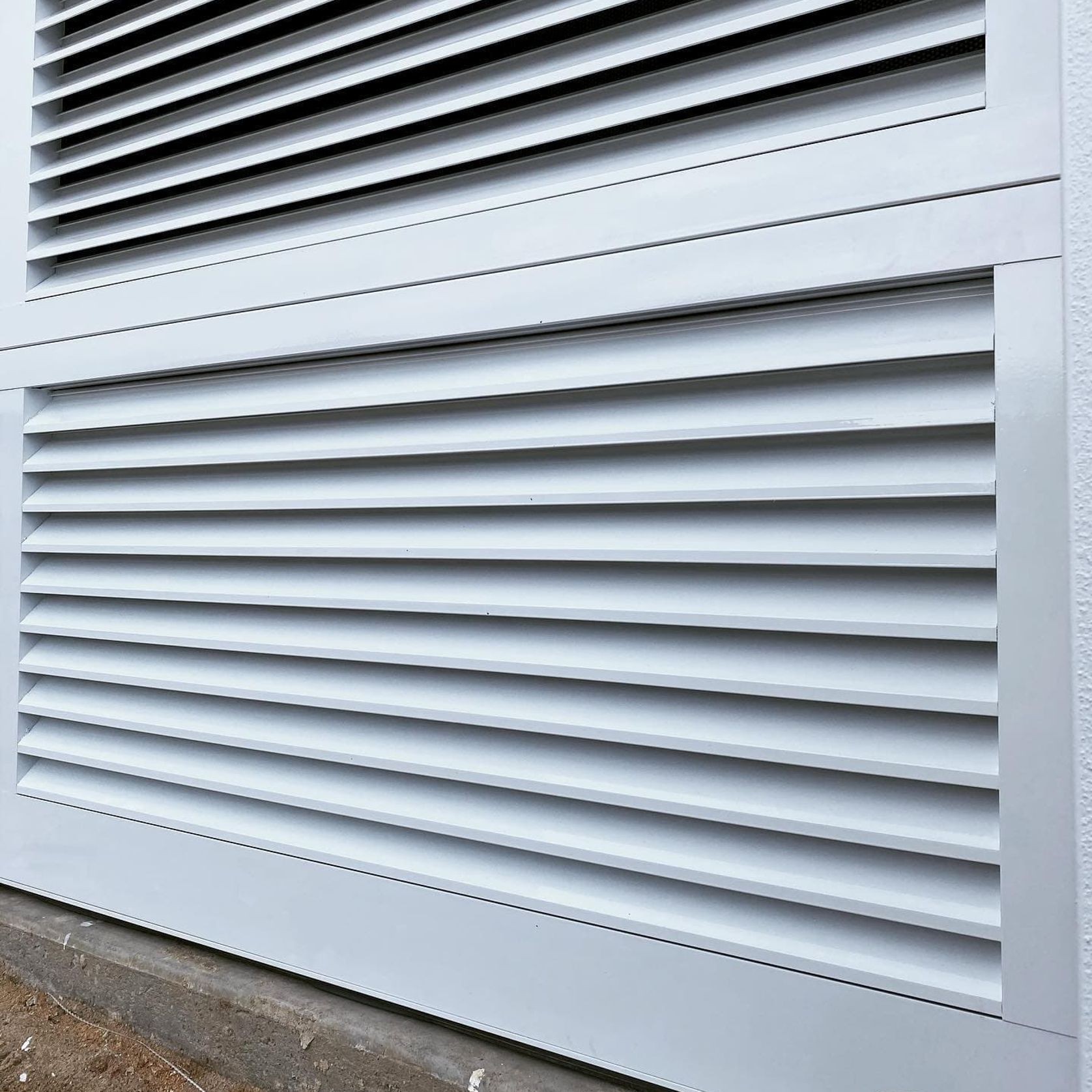 Aluminium Louvre Garage Doors | Specialty Doors gallery detail image