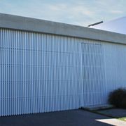 Custom Batten Cedar Flushmount Garage Door gallery detail image