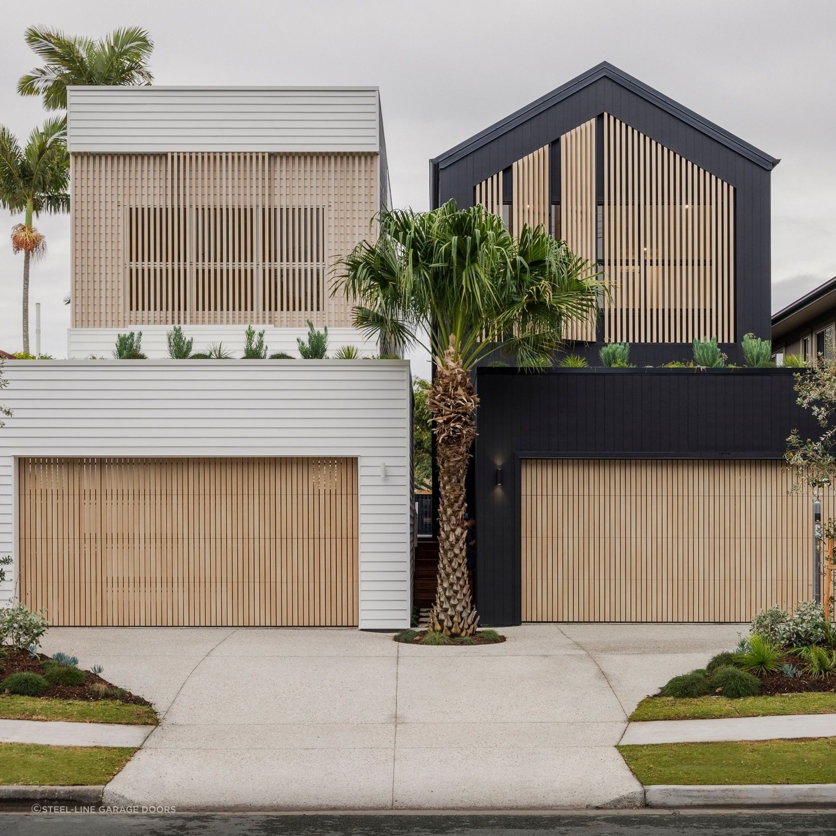 Batten Sectional Garage Door gallery detail image
