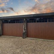 Aluminium Craftsman Garage Door with Colonial Windows gallery detail image