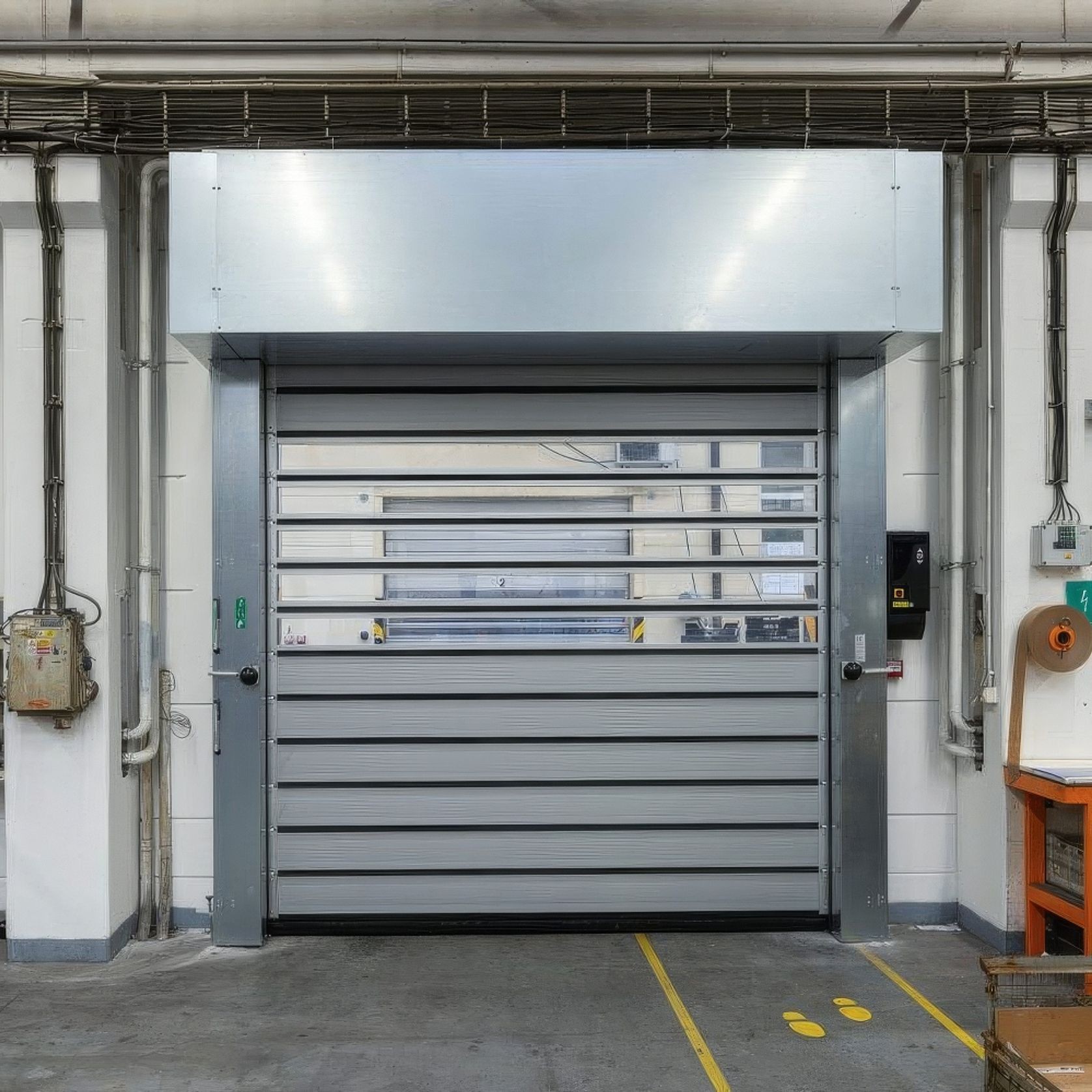 High Speed Spiral Door EFA SST Alux gallery detail image