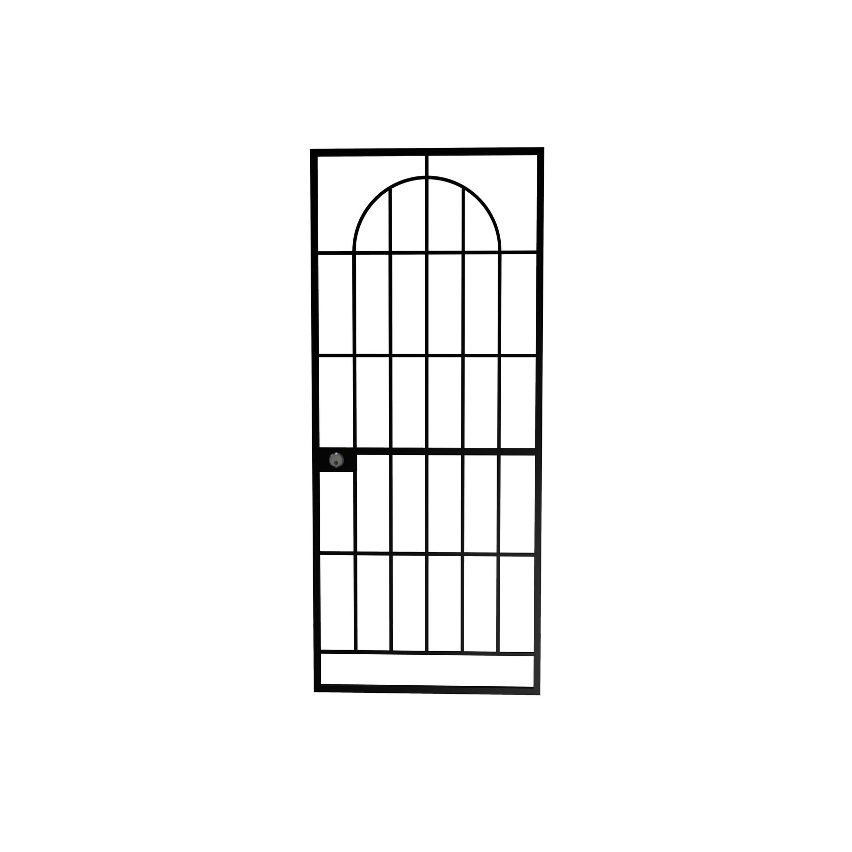 Archway Security Door gallery detail image