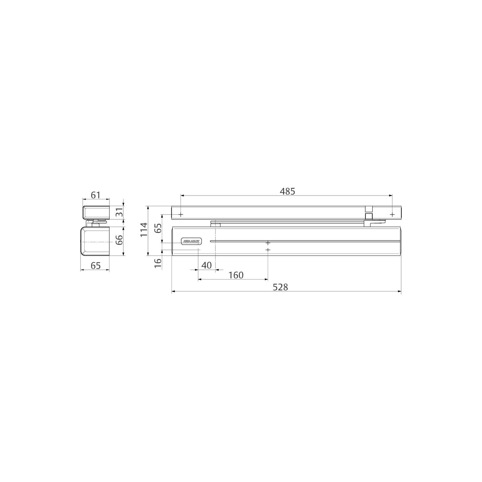 DC700G-CM Close Motion Door Closer gallery detail image