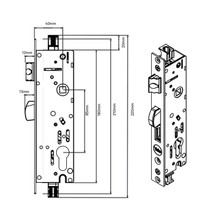 Yale Induro 4-Point Mortice Lock gallery detail image