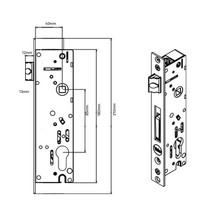 Yale Induro 4-Point Mortice Lock gallery detail image