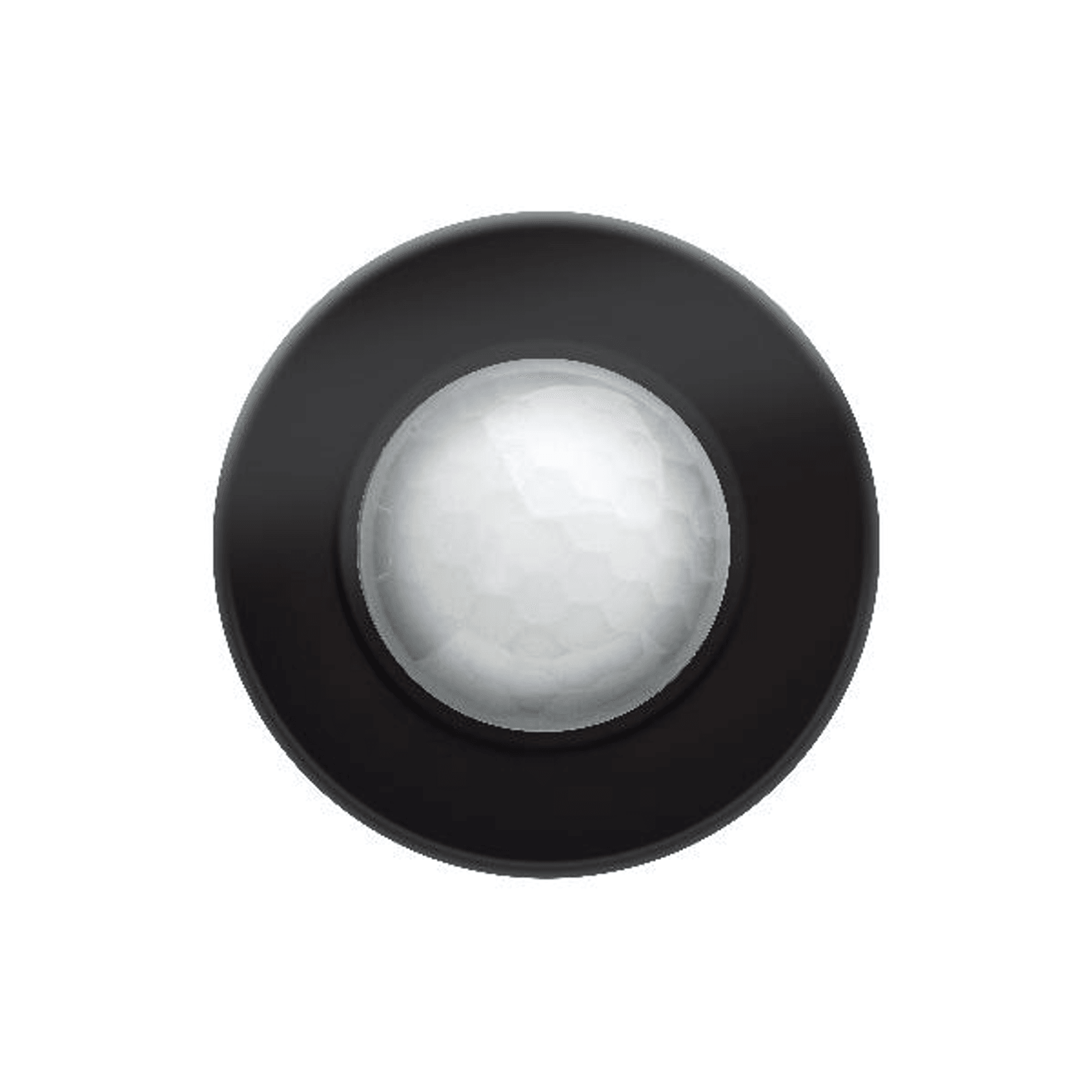 HPM PIR 360° 6m Recessed Auto Movement Sensor Black gallery detail image