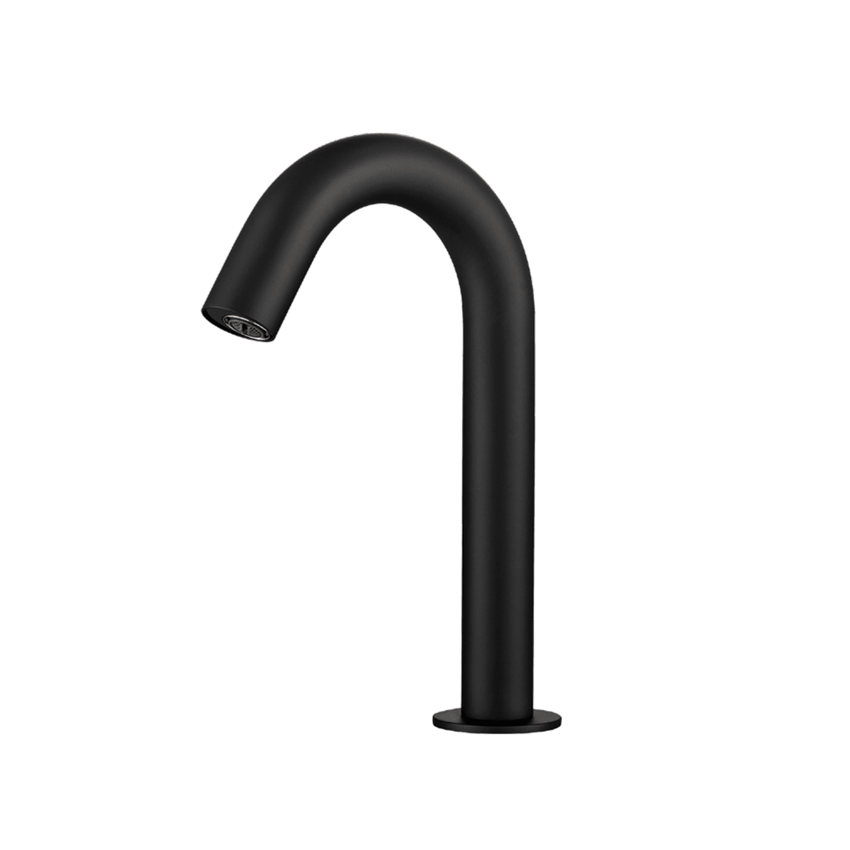 Luxe Deck Mounted Automatic Sensor Tap Satin Black gallery detail image