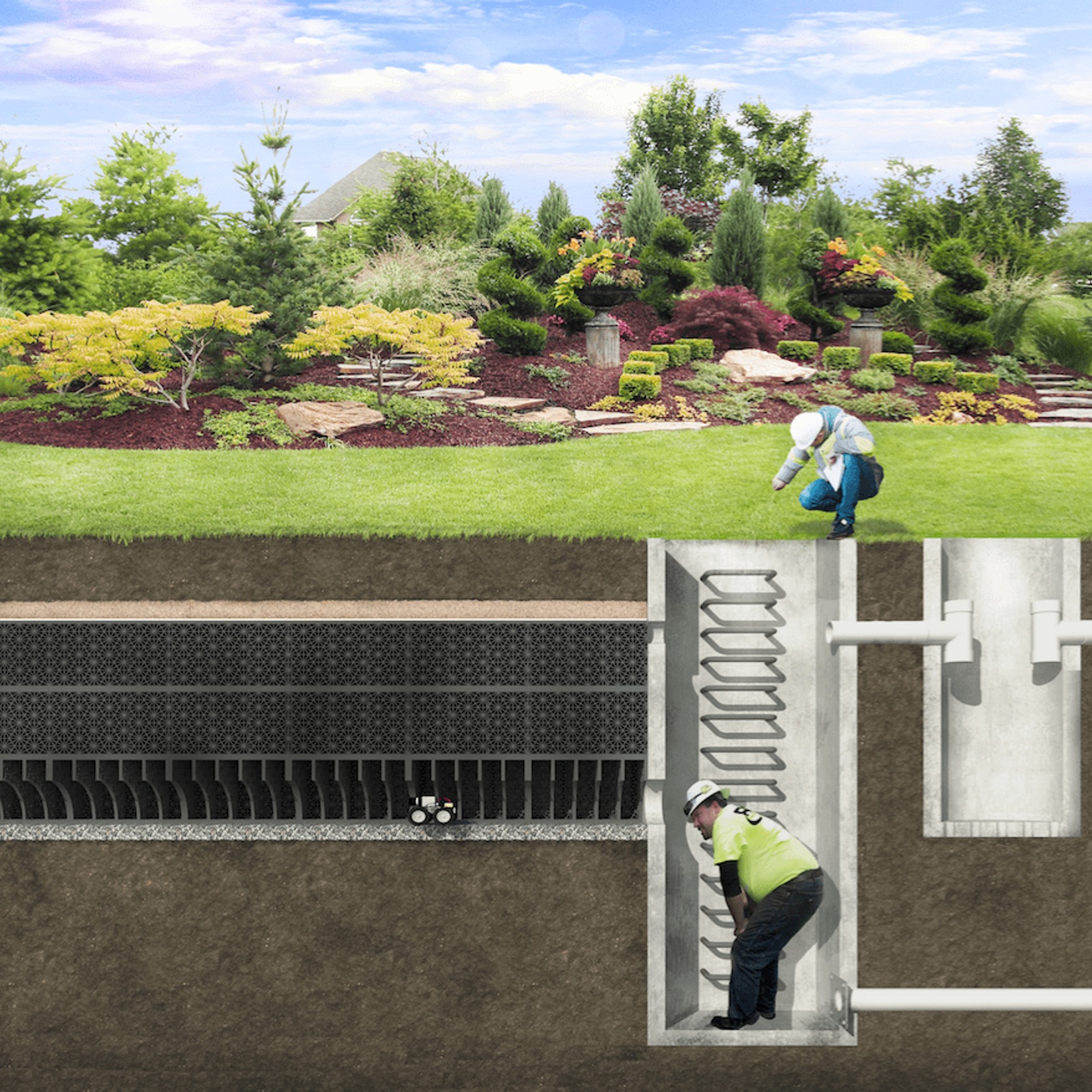 Vaulted Pipeline System - Flo Arch® by Atlantis gallery detail image